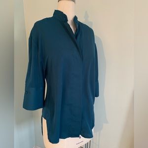 Who What Wear deep teal blouse. Size Small